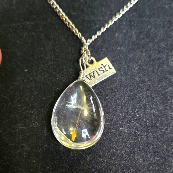 Kharma by Avelon Other - Silver Wish dandelion seed Pendant Necklace LAST ONE!